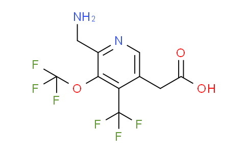 AM209844 | 1806777-97-8 | 2-(Aminomethyl)-3-(trifluoromethoxy)-4-(trifluoromethyl)pyridine-5-acetic acid