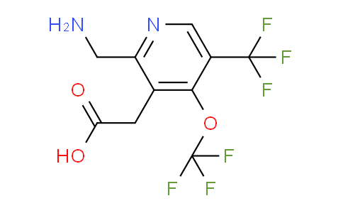 AM209845 | 1806165-67-2 | 2-(Aminomethyl)-4-(trifluoromethoxy)-5-(trifluoromethyl)pyridine-3-acetic acid