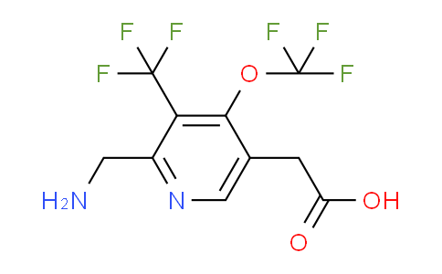 AM209846 | 1805227-06-8 | 2-(Aminomethyl)-4-(trifluoromethoxy)-3-(trifluoromethyl)pyridine-5-acetic acid