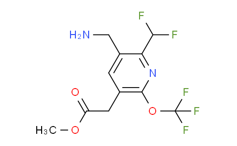 AM209850 | 1804714-59-7 | Methyl 3-(aminomethyl)-2-(difluoromethyl)-6-(trifluoromethoxy)pyridine-5-acetate