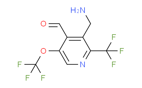 AM209857 | 1806058-53-6 | 3-(Aminomethyl)-5-(trifluoromethoxy)-2-(trifluoromethyl)pyridine-4-carboxaldehyde