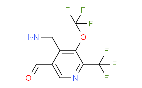 AM209858 | 1805021-97-9 | 4-(Aminomethyl)-3-(trifluoromethoxy)-2-(trifluoromethyl)pyridine-5-carboxaldehyde