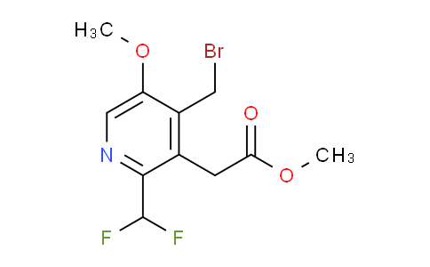 AM20986 | 1361709-59-2 | Methyl 4-(bromomethyl)-2-(difluoromethyl)-5-methoxypyridine-3-acetate