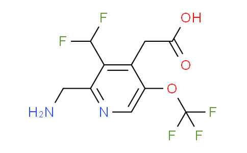 AM209861 | 1805296-64-3 | 2-(Aminomethyl)-3-(difluoromethyl)-5-(trifluoromethoxy)pyridine-4-acetic acid