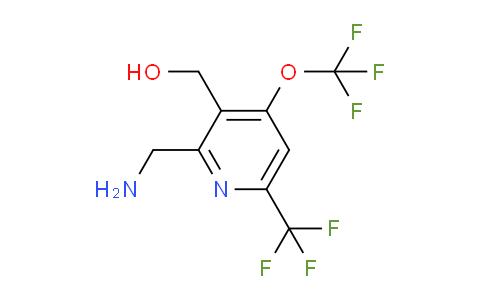 2-(Aminomethyl)-4-(trifluoromethoxy)-6-(trifluoromethyl)pyridine-3-methanol