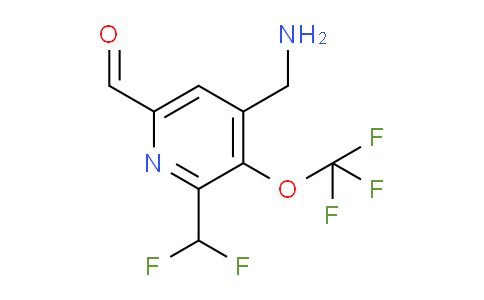 AM209876 | 1804712-06-8 | 4-(Aminomethyl)-2-(difluoromethyl)-3-(trifluoromethoxy)pyridine-6-carboxaldehyde
