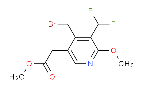 AM20988 | 1361919-24-5 | Methyl 4-(bromomethyl)-3-(difluoromethyl)-2-methoxypyridine-5-acetate
