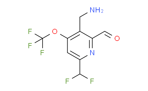 AM209885 | 1805098-95-6 | 3-(Aminomethyl)-6-(difluoromethyl)-4-(trifluoromethoxy)pyridine-2-carboxaldehyde