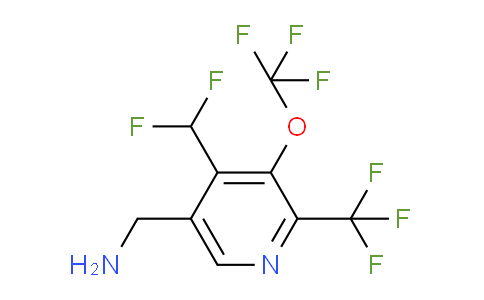 5-(Aminomethyl)-4-(difluoromethyl)-3-(trifluoromethoxy)-2-(trifluoromethyl)pyridine