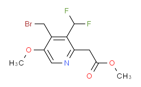 AM20989 | 1361474-82-9 | Methyl 4-(bromomethyl)-3-(difluoromethyl)-5-methoxypyridine-2-acetate