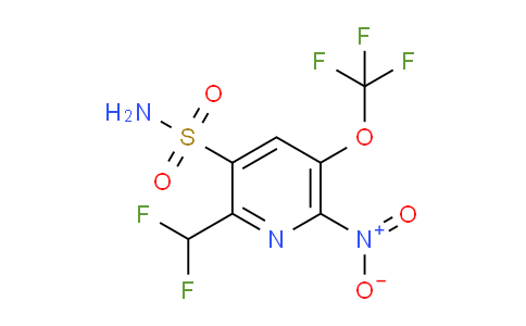AM209898 | 1806061-94-8 | 2-(Difluoromethyl)-6-nitro-5-(trifluoromethoxy)pyridine-3-sulfonamide
