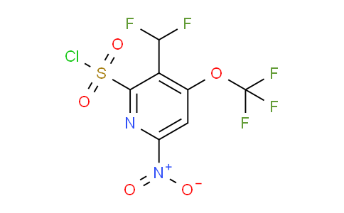 AM209900 | 1805300-92-8 | 3-(Difluoromethyl)-6-nitro-4-(trifluoromethoxy)pyridine-2-sulfonyl chloride
