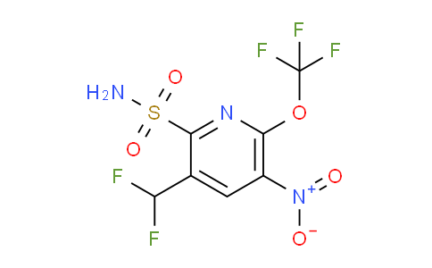 AM209904 | 1805219-49-1 | 3-(Difluoromethyl)-5-nitro-6-(trifluoromethoxy)pyridine-2-sulfonamide