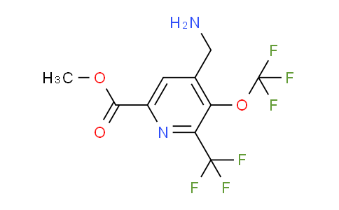 AM209907 | 1804852-96-7 | Methyl 4-(aminomethyl)-3-(trifluoromethoxy)-2-(trifluoromethyl)pyridine-6-carboxylate
