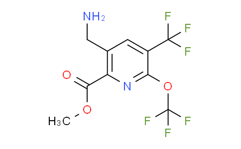 AM209909 | 1805226-67-8 | Methyl 5-(aminomethyl)-2-(trifluoromethoxy)-3-(trifluoromethyl)pyridine-6-carboxylate