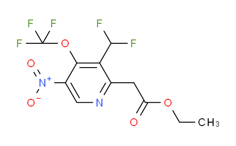 AM209914 | 1804709-59-8 | Ethyl 3-(difluoromethyl)-5-nitro-4-(trifluoromethoxy)pyridine-2-acetate