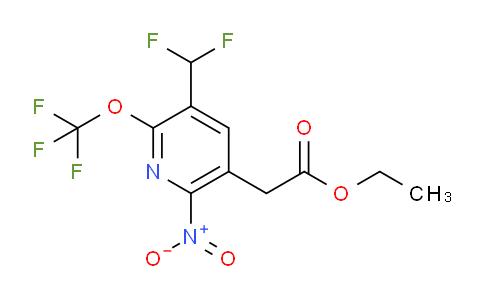 AM209915 | 1806775-27-8 | Ethyl 3-(difluoromethyl)-6-nitro-2-(trifluoromethoxy)pyridine-5-acetate