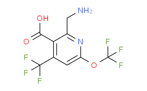 AM209922 | 1805022-13-2 | 2-(Aminomethyl)-6-(trifluoromethoxy)-4-(trifluoromethyl)pyridine-3-carboxylic acid