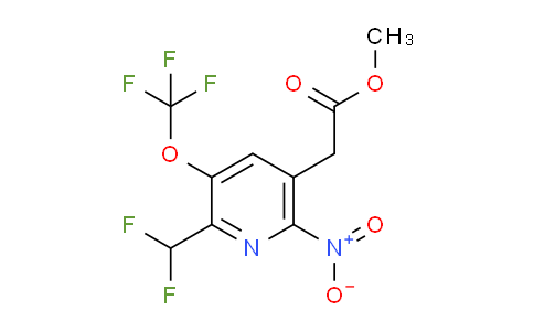 AM209927 | 1806756-92-2 | Methyl 2-(difluoromethyl)-6-nitro-3-(trifluoromethoxy)pyridine-5-acetate