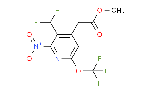 AM209928 | 1805299-90-4 | Methyl 3-(difluoromethyl)-2-nitro-6-(trifluoromethoxy)pyridine-4-acetate