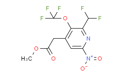 AM209931 | 1805158-50-2 | Methyl 2-(difluoromethyl)-6-nitro-3-(trifluoromethoxy)pyridine-4-acetate