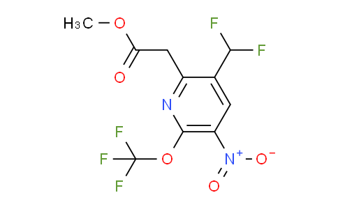 AM209932 | 1805300-30-4 | Methyl 3-(difluoromethyl)-5-nitro-6-(trifluoromethoxy)pyridine-2-acetate