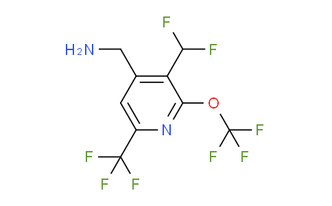 AM209934 | 1803990-56-8 | 4-(Aminomethyl)-3-(difluoromethyl)-2-(trifluoromethoxy)-6-(trifluoromethyl)pyridine