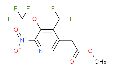 AM209935 | 1805300-04-2 | Methyl 4-(difluoromethyl)-2-nitro-3-(trifluoromethoxy)pyridine-5-acetate