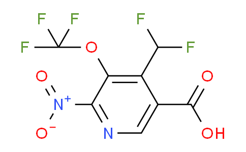 AM209949 | 1804709-40-7 | 4-(Difluoromethyl)-2-nitro-3-(trifluoromethoxy)pyridine-5-carboxylic acid