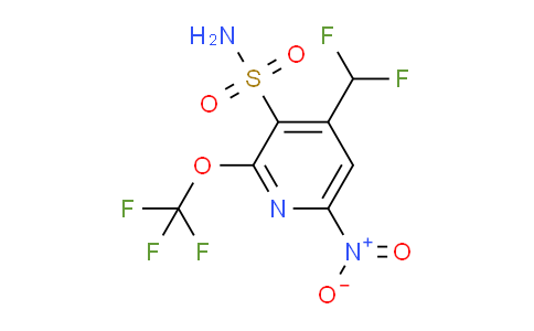 AM209957 | 1806776-24-8 | 4-(Difluoromethyl)-6-nitro-2-(trifluoromethoxy)pyridine-3-sulfonamide