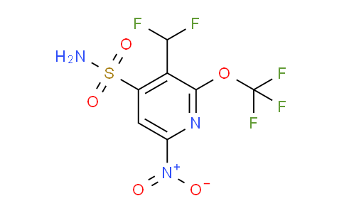 AM209958 | 1805160-36-4 | 3-(Difluoromethyl)-6-nitro-2-(trifluoromethoxy)pyridine-4-sulfonamide