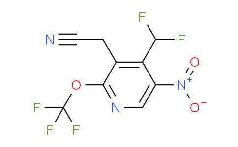 AM209967 | 1806762-46-8 | 4-(Difluoromethyl)-5-nitro-2-(trifluoromethoxy)pyridine-3-acetonitrile