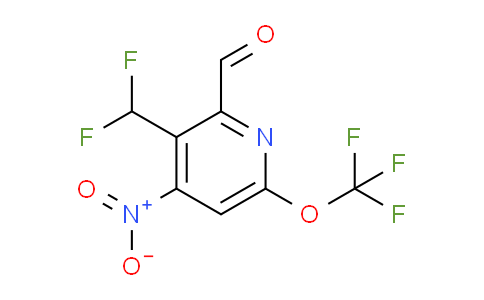 AM209969 | 1805016-93-6 | 3-(Difluoromethyl)-4-nitro-6-(trifluoromethoxy)pyridine-2-carboxaldehyde