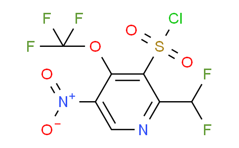 AM209971 | 1805091-45-5 | 2-(Difluoromethyl)-5-nitro-4-(trifluoromethoxy)pyridine-3-sulfonyl chloride
