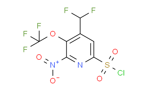 AM209980 | 1805028-29-8 | 4-(Difluoromethyl)-2-nitro-3-(trifluoromethoxy)pyridine-6-sulfonyl chloride