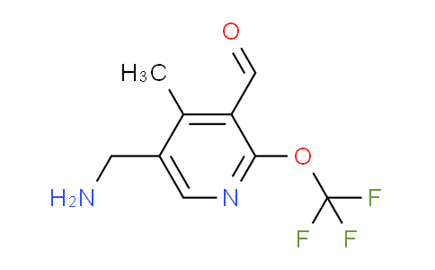 AM209981 | 1804676-63-8 | 5-(Aminomethyl)-4-methyl-2-(trifluoromethoxy)pyridine-3-carboxaldehyde