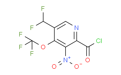 AM209983 | 1806060-56-9 | 5-(Difluoromethyl)-3-nitro-4-(trifluoromethoxy)pyridine-2-carbonyl chloride