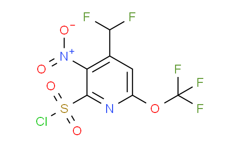 AM209984 | 1804857-73-5 | 4-(Difluoromethyl)-3-nitro-6-(trifluoromethoxy)pyridine-2-sulfonyl chloride