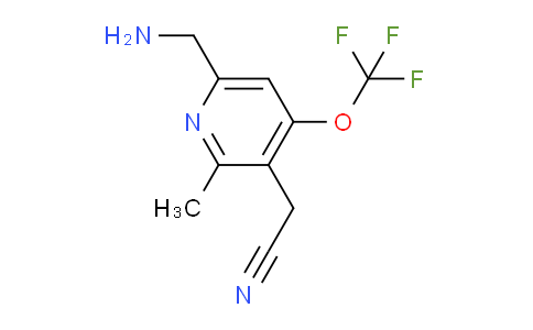 AM209986 | 1805290-86-1 | 6-(Aminomethyl)-2-methyl-4-(trifluoromethoxy)pyridine-3-acetonitrile
