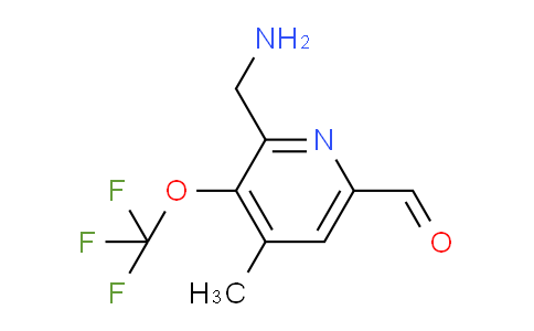 AM209987 | 1804845-23-5 | 2-(Aminomethyl)-4-methyl-3-(trifluoromethoxy)pyridine-6-carboxaldehyde