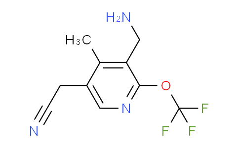 AM209988 | 1805155-76-3 | 3-(Aminomethyl)-4-methyl-2-(trifluoromethoxy)pyridine-5-acetonitrile