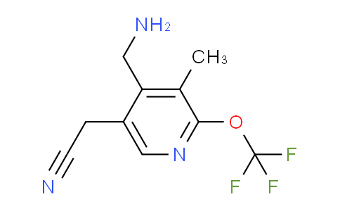 AM209990 | 1804844-25-4 | 4-(Aminomethyl)-3-methyl-2-(trifluoromethoxy)pyridine-5-acetonitrile