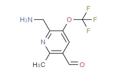 AM209991 | 1805299-21-1 | 2-(Aminomethyl)-6-methyl-3-(trifluoromethoxy)pyridine-5-carboxaldehyde