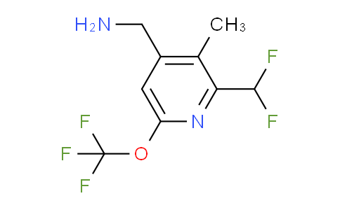 AM210000 | 1805023-01-1 | 4-(Aminomethyl)-2-(difluoromethyl)-3-methyl-6-(trifluoromethoxy)pyridine