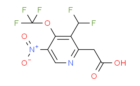 AM210006 | 1806765-71-8 | 3-(Difluoromethyl)-5-nitro-4-(trifluoromethoxy)pyridine-2-acetic acid