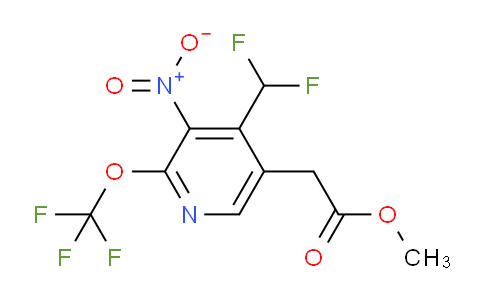AM210007 | 1804709-53-2 | Methyl 4-(difluoromethyl)-3-nitro-2-(trifluoromethoxy)pyridine-5-acetate