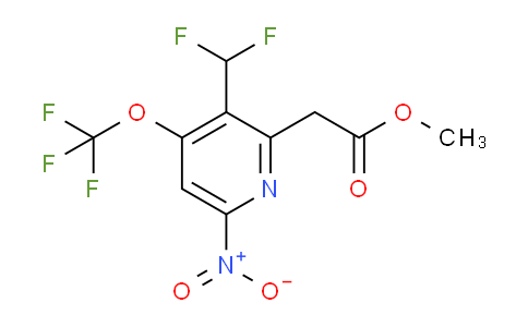 AM210010 | 1806780-39-1 | Methyl 3-(difluoromethyl)-6-nitro-4-(trifluoromethoxy)pyridine-2-acetate