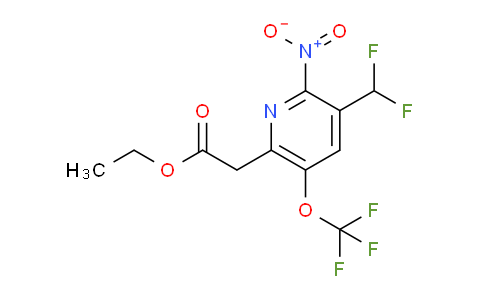 AM210014 | 1806775-13-2 | Ethyl 3-(difluoromethyl)-2-nitro-5-(trifluoromethoxy)pyridine-6-acetate