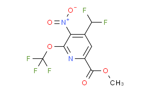 AM210019 | 1806779-11-2 | Methyl 4-(difluoromethyl)-3-nitro-2-(trifluoromethoxy)pyridine-6-carboxylate