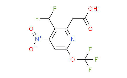 AM210022 | 1805087-01-7 | 3-(Difluoromethyl)-4-nitro-6-(trifluoromethoxy)pyridine-2-acetic acid